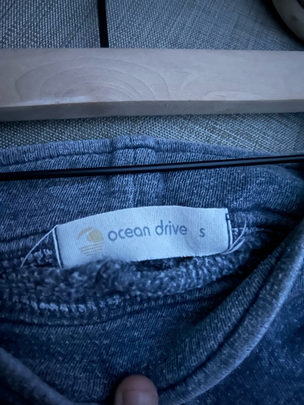 Ocean Drive Heather Gray Crewneck Tee
